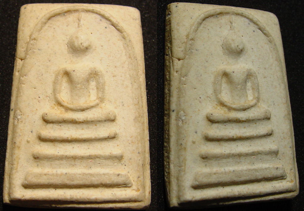 สมเด็จวัดระฆัง 100ปี พิมพ์เส้นด้าย หลังตรายาง #2