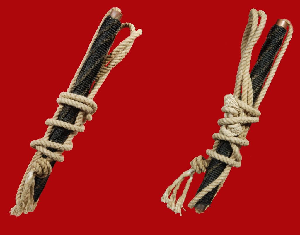 ตะกรุดลายถักห้าเสา หลวงพ่อกวย (ตัวจริง)