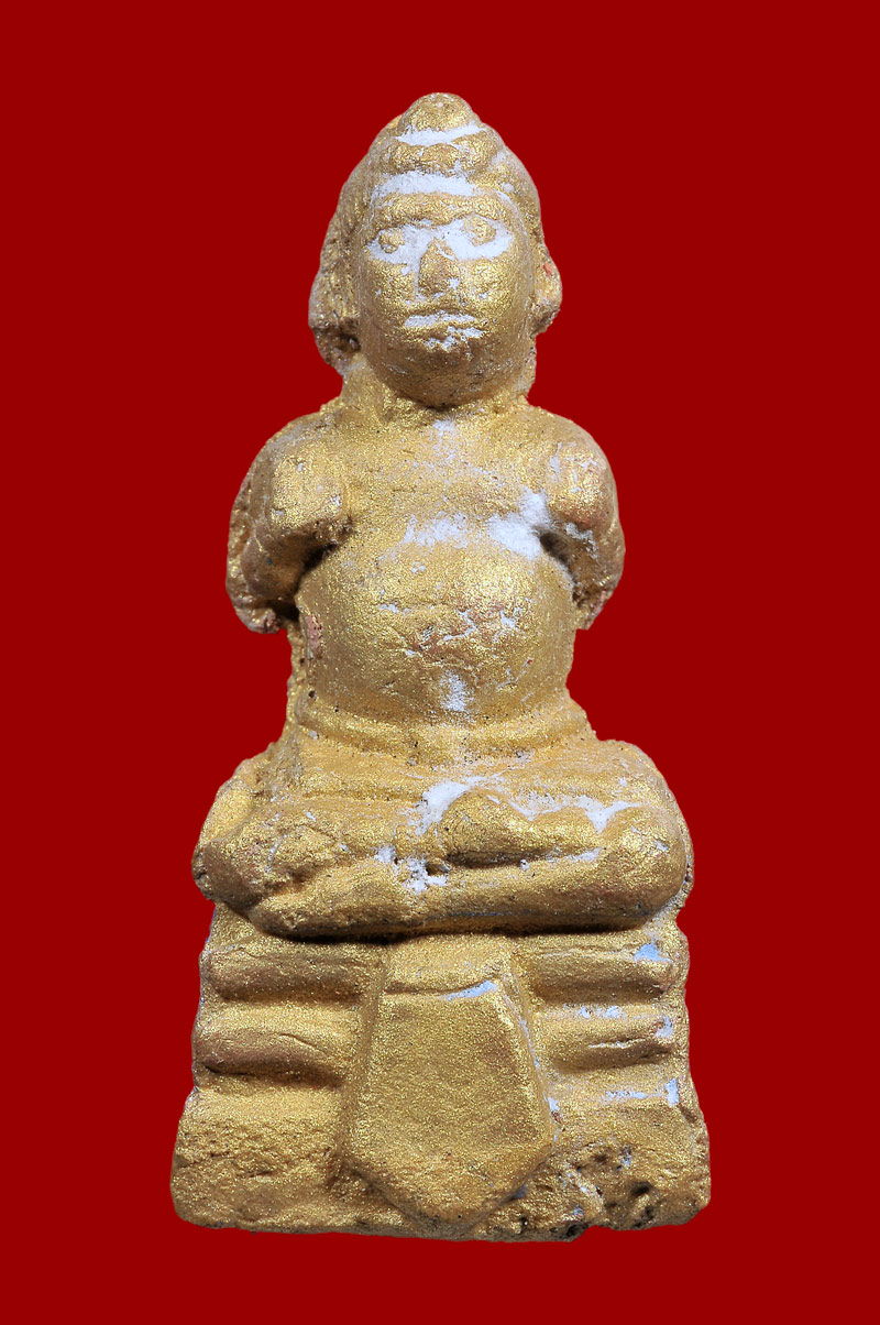 กุมารทอง พิมพ์พกพา ปี 2547 หลวงปู่แย้ม วัดสามง่าม