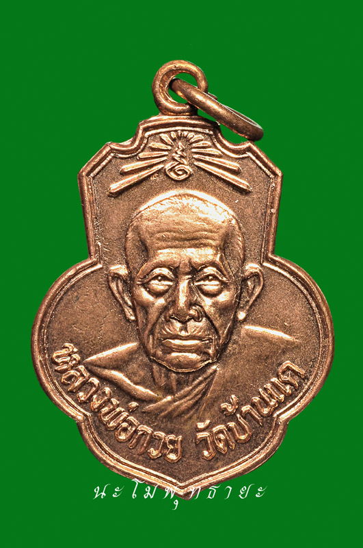 เหรียญหลวงพ่อกวย ออกวัดเดิมบาง บล๊อคหูขีด